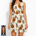 Women's Carved Chuckles Custom Face Tank Dress