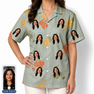 Women's Bait Ballet Custom Face Hawaiian Shirt