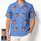 Men's Bride Blinders Custom Face Hawaiian Shirt