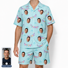 Men's Festoon Fling Custom Face Shirt & Shorts Set