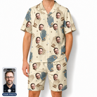 Men's Grip Happens Custom Face Shirt & Shorts Set