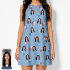 Women's Betsy Bounce Custom Face Tank Dress