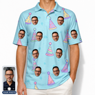 Men's Hat Trickery Custom Face Polo Shirt