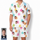 Men's Disco Darling Custom Face Shirt & Shorts Set