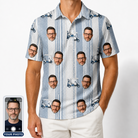 Men's Foreward Motion Custom Face Polo Shirt