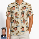 Men's Botanical Breeze Custom Face Polo Shirt
