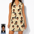 Women's Spellbound Spires Custom Face V-Neck Dress