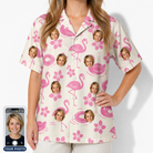Women's Buoyant Botanica Custom Face Hawaiian Shirt
