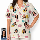 Women's Rosy Rafties Custom Face Hawaiian Shirt
