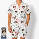 Men's Merry Circuits Custom Cat Face Shirt & Shorts Set