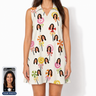 Women's Lolli Jubilee Custom Face V-Neck Dress