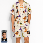 Men's Hexed Headwear Custom Face Shirt & Shorts Set