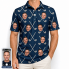 Men's Swing Crossroads Custom Face Polo Shirt