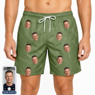 Men's Fairway Flair Custom Face Beach Shorts