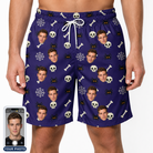 Men's Bone Appétit Custom Face Beach Shorts