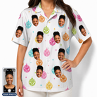 Women's Disco Darling Custom Face Hawaiian Shirt