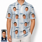 Men's Spoon Sizzle Custom Face Polo Shirt