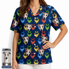 Women's Pawsome Paisley Custom Dog Face Hawaiian Shirt