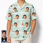 Men's Aisle Antics Custom Face Hawaiian Shirt