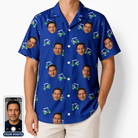 Men's Bogey Buggies Custom Face Hawaiian Shirt