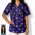 Women's Bone Appétit Custom Face Hawaiian Shirt