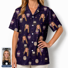 Women's Feathered Frights Custom Face Hawaiian Shirt