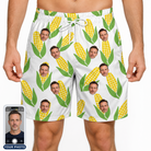 Men's Cob Together Custom Face Beach Shorts