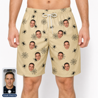 Men's Sinister Strands Custom Face Beach Shorts
