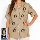 Women's Strum Supreme Custom Face Hawaiian Shirt