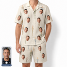 Men's Brazier Bohemia Custom Face Shirt & Shorts Set