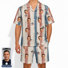 Men's Union Spark Custom Face Shirt & Shorts Set
