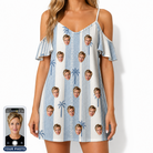 Women's Coconut Crew Custom Face Off-Shoulder Dress
