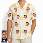 Men's Island Incense Custom Face Hawaiian Shirt