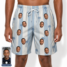 Men's Coconut Crew Custom Face Beach Shorts