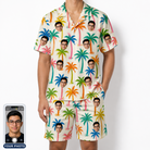Men's Sunbeam Sprigs Custom Face Shirt & Shorts Set