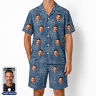 Men's Blossom Bounce Custom Face Shirt & Shorts Set