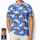 Men's River Rascals Custom Face Polo Shirt