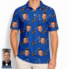 Men's Rod Rodeo Custom Face Polo Shirt