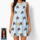 Women's Sandbar Signets Custom Face Tank Dress