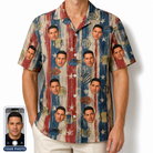 Men's Fishful Thinking Custom Face Hawaiian Shirt
