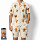 Men's Rally Retrievers Custom Dog Face Shirt & Shorts Set