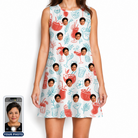 Women's Engaged Elixirs Custom Face Tank Dress