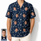 Men's Swing Crossroads Custom Face Hawaiian Shirt