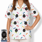 Women's Gnawvana Grove Custom Dog Face Hawaiian Shirt