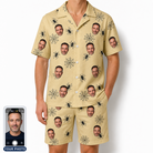 Men's Sinister Strands Custom Face Shirt & Shorts Set