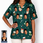 Women's Chimney Cheer Custom Face Hawaiian Shirt