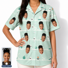 Women's Phantom Phalanges Custom Face Hawaiian Shirt