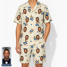 Men's Cobalt Cobblers Custom Face Shirt & Shorts Set
