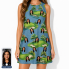 Women's Mulligan Meadows Custom Face Tank Dress