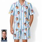 Men's Harvest Haunters Custom Face Shirt & Shorts Set